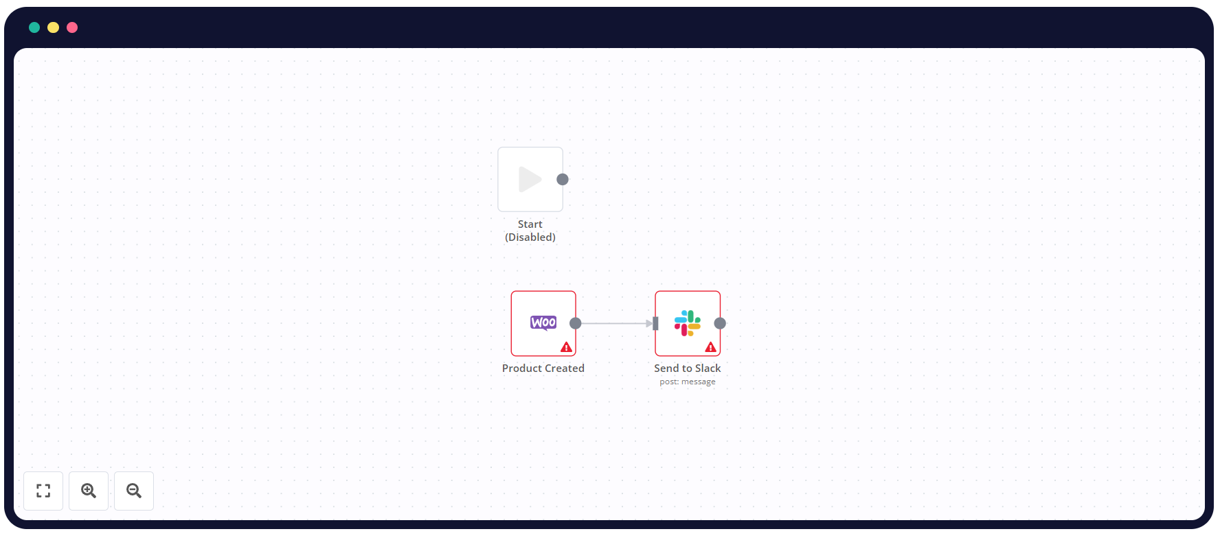 Workflow 4: Get notified via Slack when a new product is added through WooCommerce