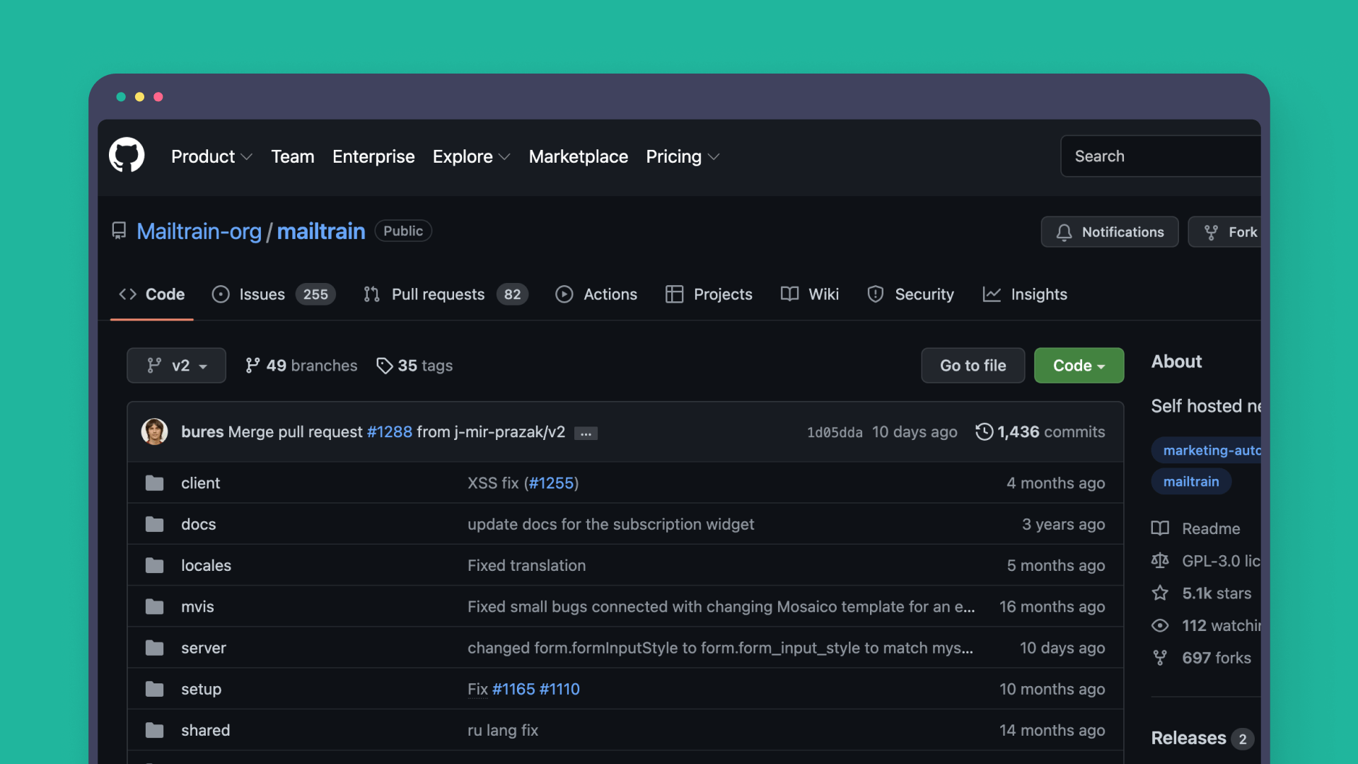 Mailtrain open-source marketing tool