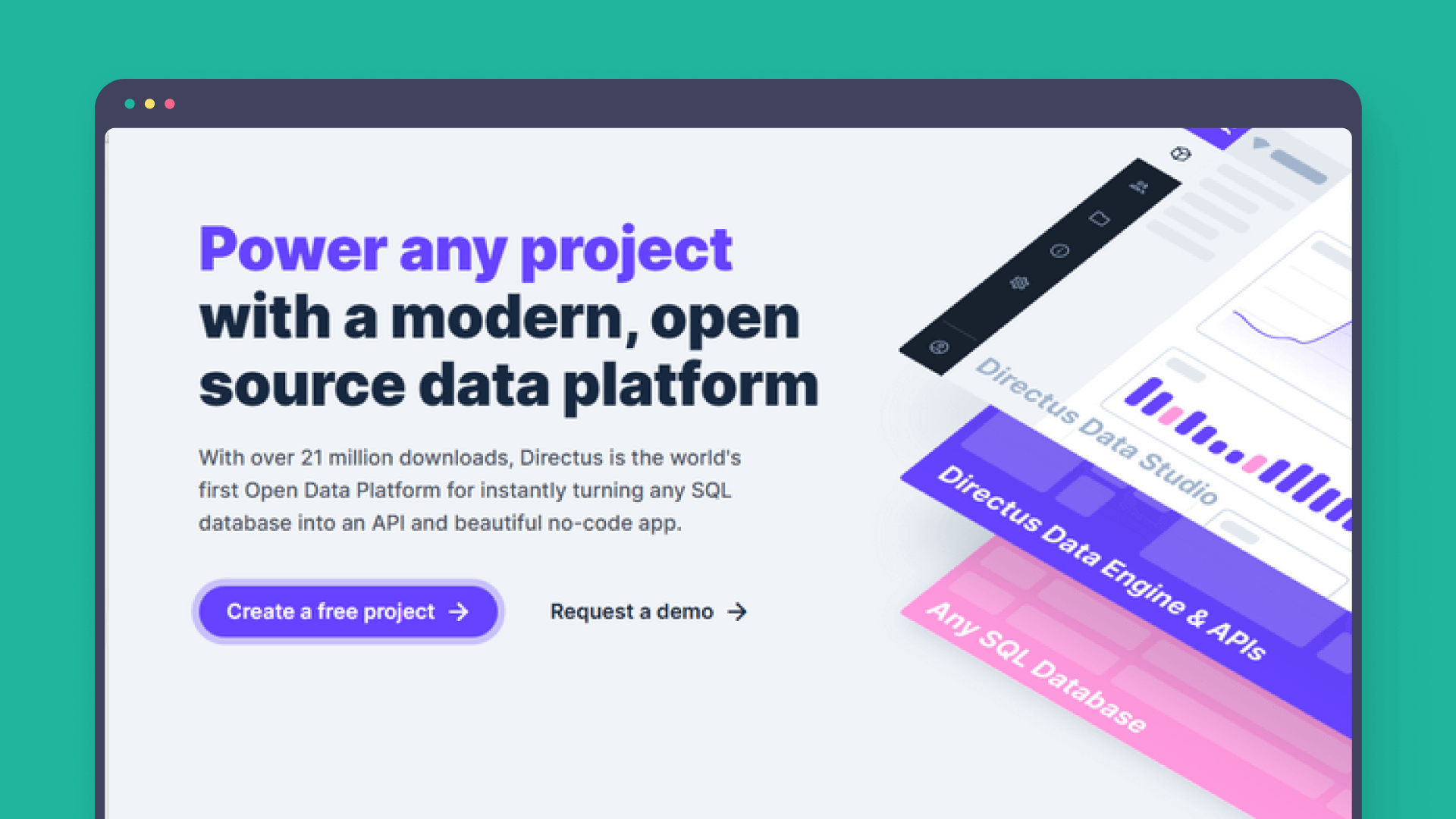 Directus is an open-source data platform