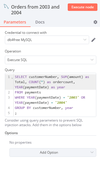 How to compare databases via the Compare Datasets node: a step-by-step tutorial