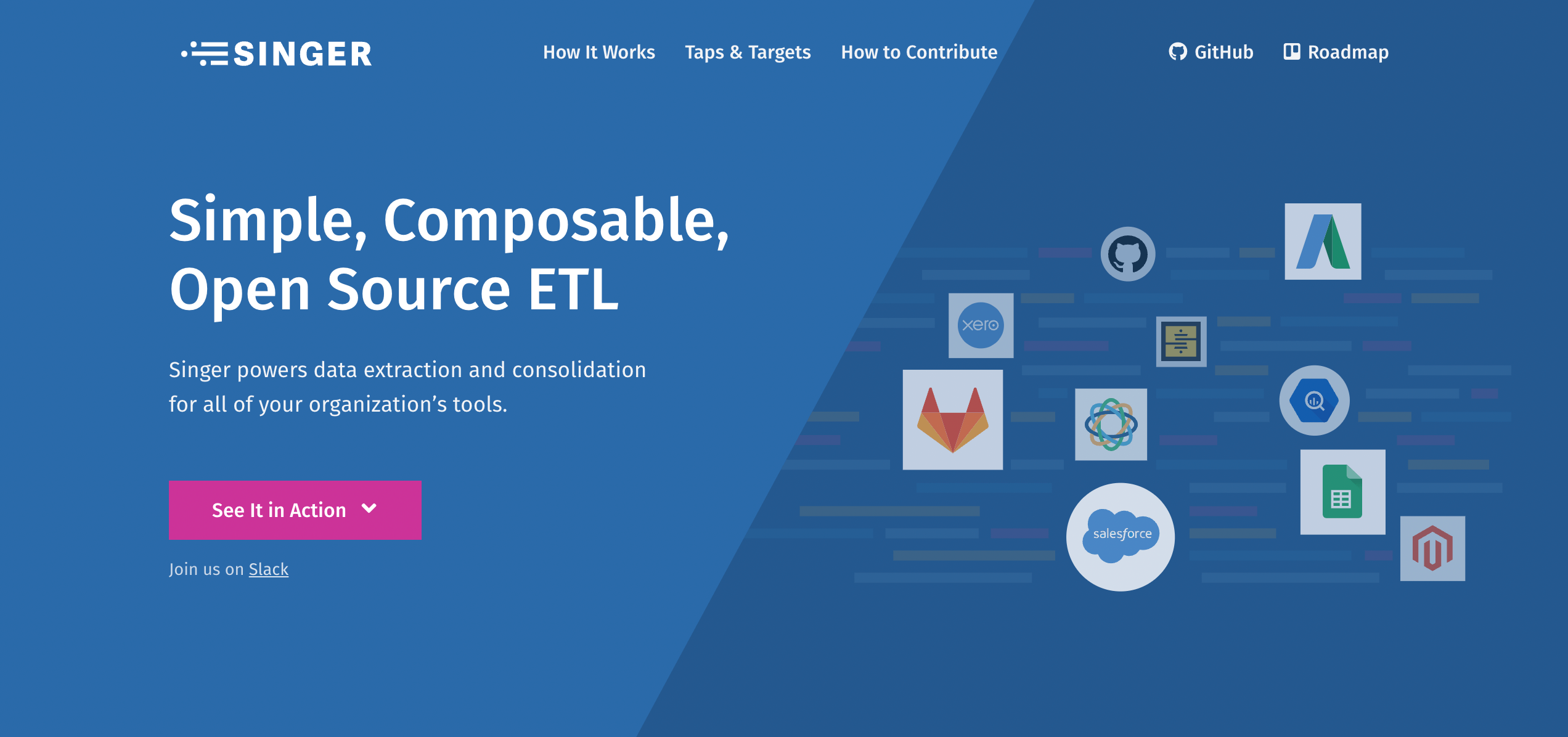 Open-source ETL tools: Singer