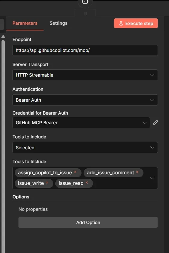 Configure remote GitHub MCP