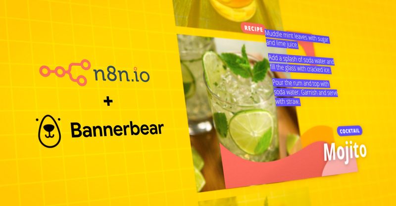 Automate designs with Bannerbear and n8n